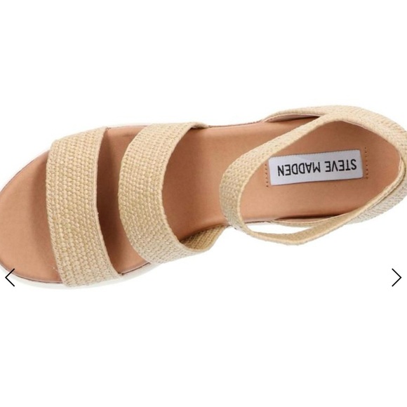 Steve Madden Women's Kimmie Wedge Sandal-so comfortable - Picture 14 of 15